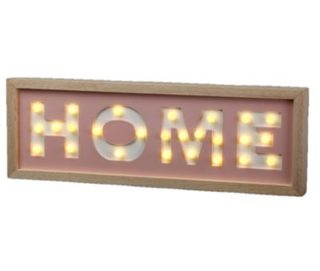 Mot a led a poser Home noel design et moderne