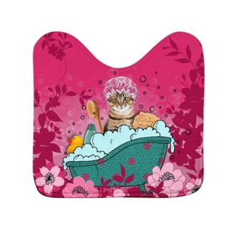 Tapis contour de WC Cat zen design et moderne
