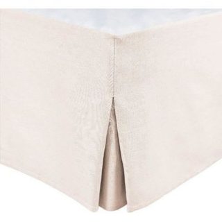 Cache sommier HOME LINGE PASSION 160 x 200 + 30 cm Ecru 100 pour cent coton