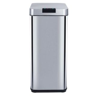 Poubelle de cuisine à ouverture automatique Kitchen Move Parkside inox 50 L