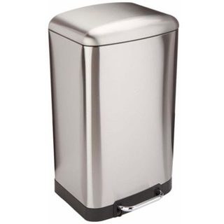 Poubelle de cuisine à pédale Kitchen Move Greenwich inox 40 L