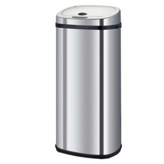 Poubelle de cuisine à ouverture automatique Kitchen Move Largo inox 42 L