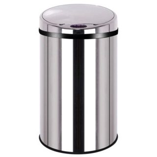 Poubelle de cuisine à ouverture automatique Kitchen Move Artic inox 42 L