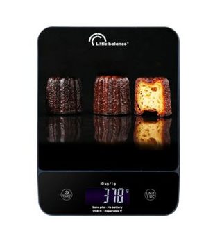 Balance de cuisine électronique 10kg - 1g noir Little Balance 8845 genius cannelés