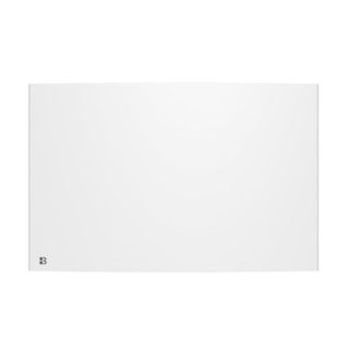Radiateur électrique fixe à inertie sèche fonte 1500W BESTHERM BIA horizontal blanc