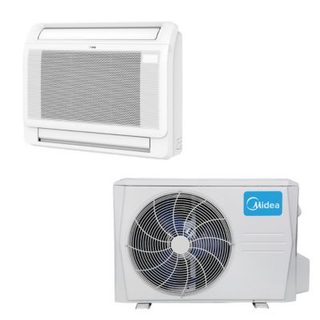 Ensemble climatiseur console double flux connecté 3,5 kW - MIDEA - 13950447