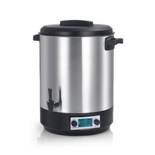Bouilleur de bocaux électrique cuve inox avec ecran lcd, robinet et minuteur 39l 2500w Robby STERI PRO INOX 39L LCD