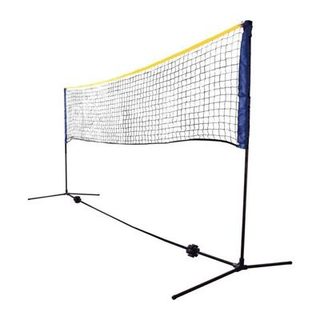 Schildkrot - Set Speedbadminton - Filet 300 x 155 cm - Installation facile - Usage exterieur