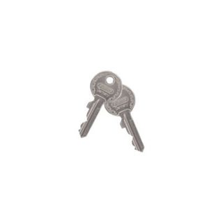 Abus Cadenas à clé laiton et acier ⌀5mm