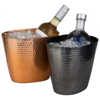 Seau à vin ou champagne pour 1 bouteille - Orange
