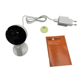 Caméra Wi-Fi - LINK2HOME - HD 1080P, vision nocturne, détection mouvement