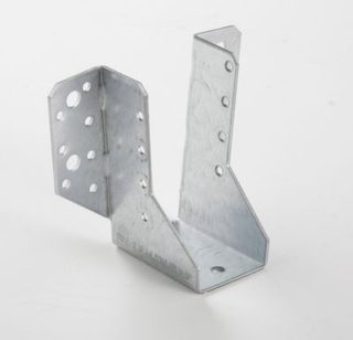 Support de poteau forme U Galvanisé GAH ALBERTS, 110x45 mm