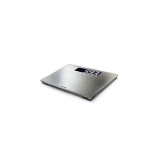 Pèse-personne numérique Soehnle Style Sense Safe 300 en acier inoxydable brossé - Capacité de 180 kg