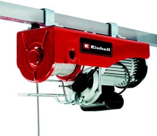 Einhell Palan électrique TC-EH 1000 (1600W Câble 18 m 6 mm Frein automatique)