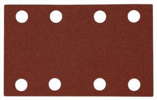Einhell Feuilles abrasives pour ponceuse vibrante 132 x 80 mm Grain P40 à P240 Lot de 12