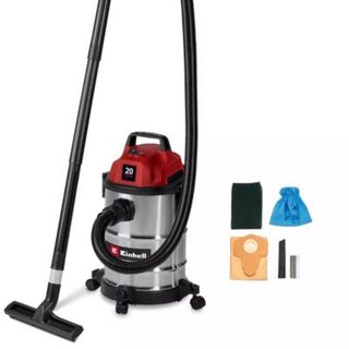 Einhell Aspirateur eau et poussières inox - TC-VC 2045 S - 900 W - Cuve 20 L - Fonction soufflage