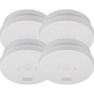 Brennenstuhl détecteur de fumée pack de 4 à pile 3 V modèle 1290050004