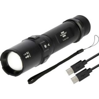 Lampe torche rechargeable 800 lm LED TL 801 AFS - portée 230 m, batterie remplaçable