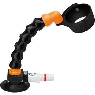 Steinel 009601 - Support flexible pour pistolet à air chaud avec pied sous vide, compatible HG 2120 E et HG 2320 E