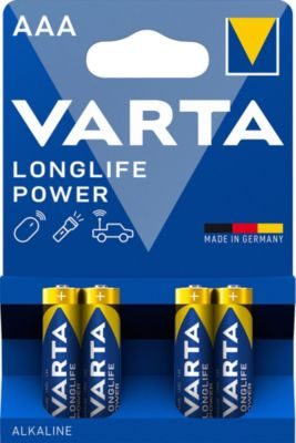 Varta piles alcalines AAA LR03 - Pack de 4
