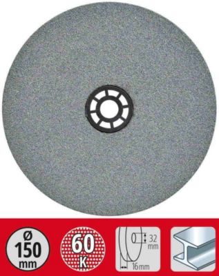 KWB by Einhell Meule grain fin diamètre 150x12,7x16mm G60