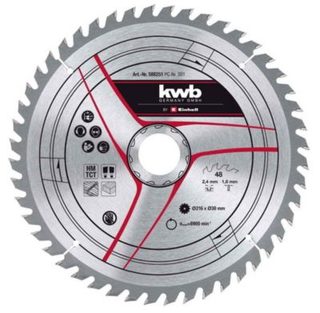 KWB by Einhell Lame de scie 216x30x2,8mm 48 dents