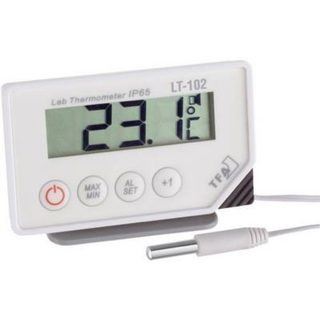 Thermomètre de laboratoire TFA Dostmann LT-102 avec sonde NTC pour piscine et aliments