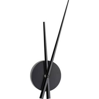 Horloge murale TFA Dostmann 60.3036.01 à quartz, mécanisme et aiguilles pour cadran personnalisé, 50 x 50 cm