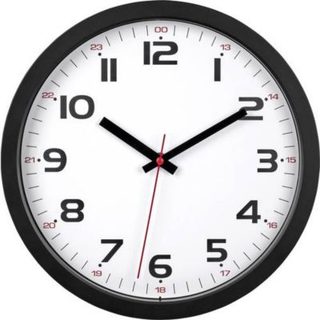Horloge murale TFA Dostmann 60.3050.01 à quartz 30,5 x 30,5 cm, affichage 12/24 h