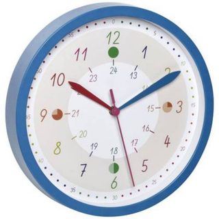 Horloge murale TFA Dostmann à quartz 30,8 cm modèle 60.3058.06.90 multicolore