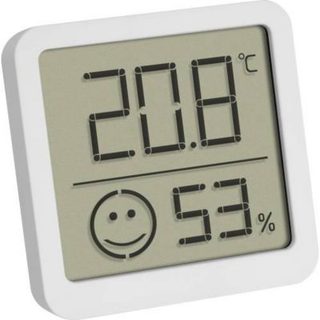 TFA Dostmann Solo thermo-hygromètre numérique compact blanc 30.5053.02