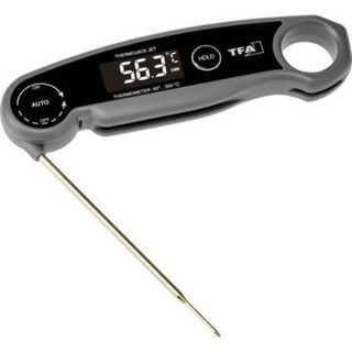 Thermomètre de cuisine pliable professionnel THERMO JACK JET 30.1069.10, sonde 115 mm, USB-C