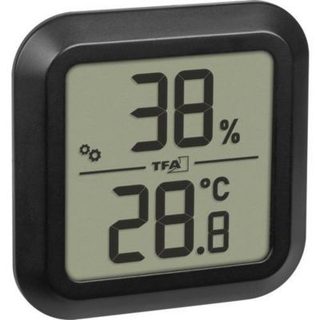 Thermo-hygromètre numérique encastrable pour intérieur, montage magnétique, modèle 30.5061.01