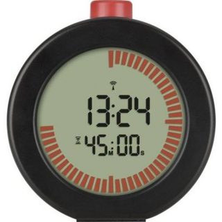 Réveil radio-piloté TFA Dostmann 60.2569.01 noir/rouge, minuterie et chronomètre, grand écran