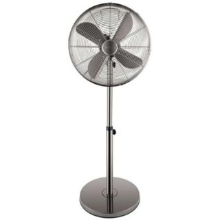 Steba ventilateur sur pied oscillant et inclinant gris 50 W 3 vitesses