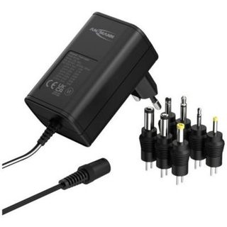 Ansmann APS 300 bloc d'alimentation universel réglable 12 V/9 V/7,5 V/6 V/4,5 V/3 V, 300 mA, 3,6 W.