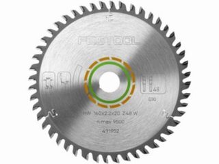 Lame de scie circulaire bois 160 mm 48 dents - Wood Fine Cut - 491952
