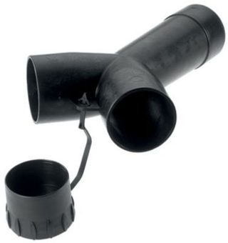 Raccord en Y antistatique D 50 SV-AS, D 50 V, réf. 452898