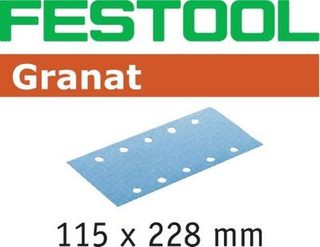 Abrasifs Festool STF 115 x 228 mm P40, boîte de 50, 498944