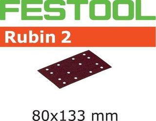 Abrasifs FESTOOL Rubin 2 STF 80 x 133 mm P40, boîte de 50, modèle 499046