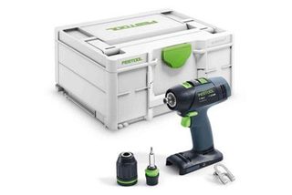 Perceuse visseuse sans fil T 18+3-Basic - Sans batterie ni chargeur - Systainer - 576448