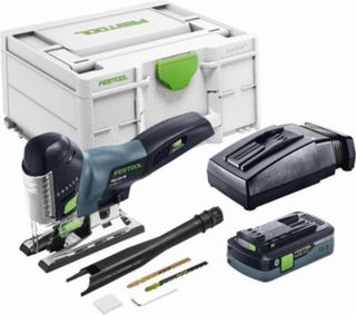 Scie sauteuse sans fil Festool CARVEX PSC 420 HPC 4,0 EBI-Plus, 18 V, avec batterie et chargeur