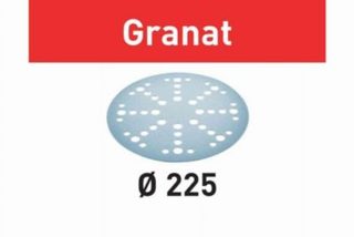 Abrasif GRANAT D225 pour ponceuse Planex - grain 40 - 25 pièces