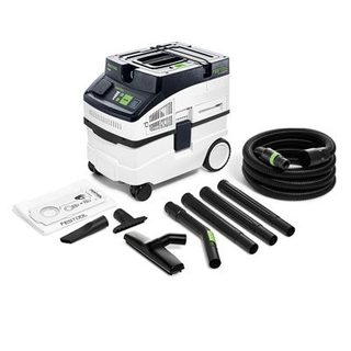 Aspirateur eau et poussière CLEANTEC CT 15Set 15 L - compact, mobile et robuste