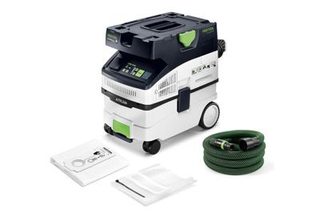 Aspirateur CLEANTEC CTL MIDI AC - Aspirateur industriel compact 15 L - 230 V - AUTOCLEAN - Bluetooth - FESTOOL - 578545