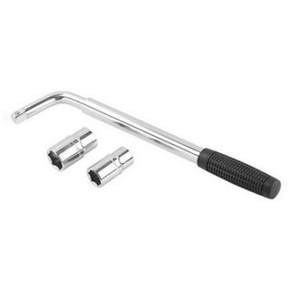 APA 21061 clé démonte-pneu télescopique pour écrous de roue, douilles 17/19 mm