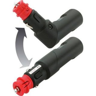Prise allume-cigare mâle coudée orientable 12/24 V 8 A ProCar pour accessoires