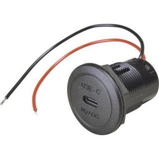 Prise encastrée USB-C ProCar Power PD/QC PPS 50 W pour 12/24 V