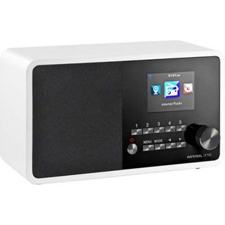 Imperial 22-322-00 i110 Radio Internet Wi-Fi avec fonction lecteur multimédia Blanc IMPERIAL