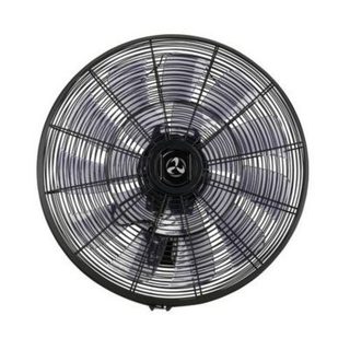 GENERIQUE ventilateur industriel mural noir 90 W fixe